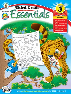 cover image of Third-Grade Essentials, Grade 3